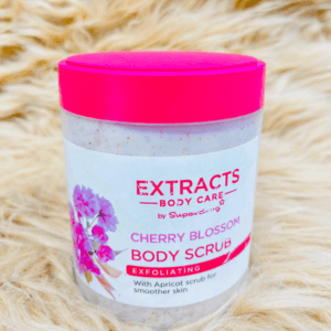 Superdrug Extracts Cherry Blossom Body Scrub, 465 ml