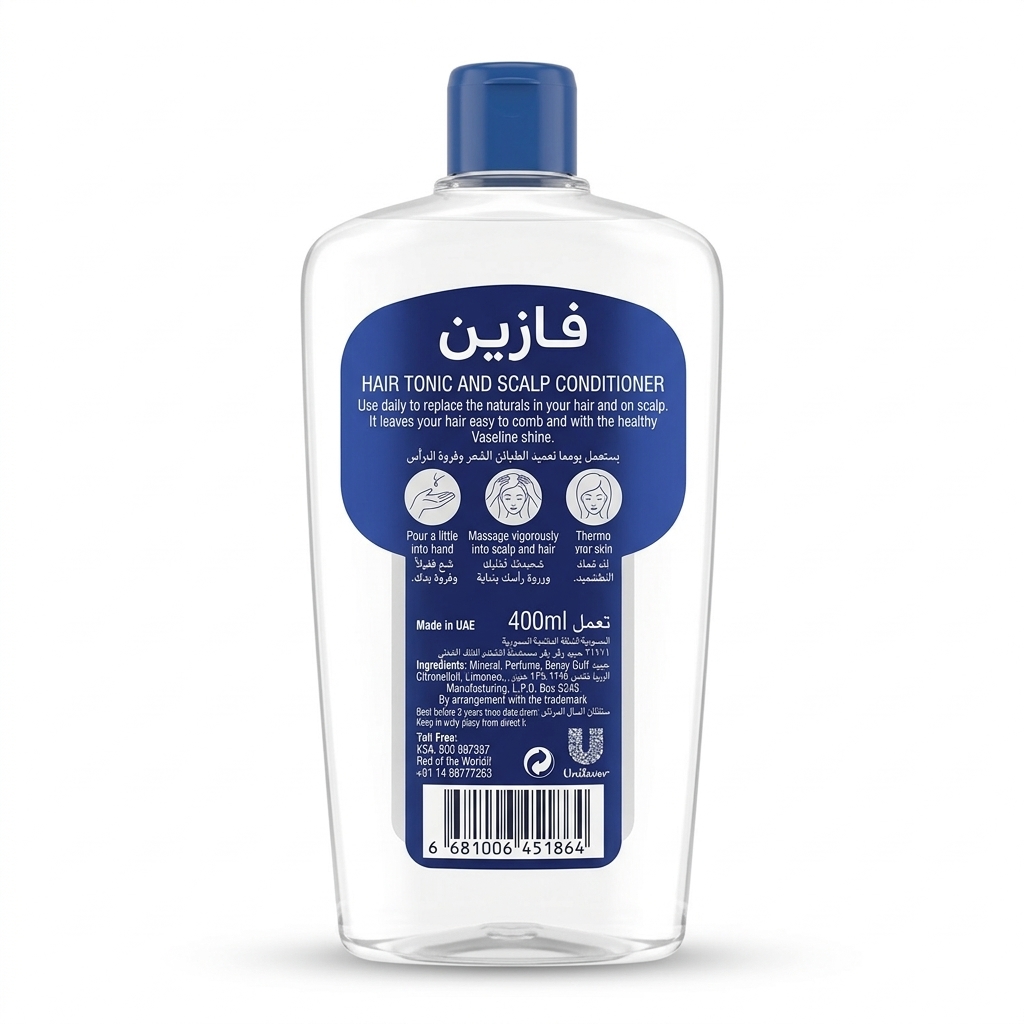 vaseline-hair-tonic-and-scalp-conditioner-400-ml-300-ml-100-ml-free-back