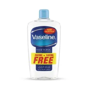 Vaseline Hair Tonic & Scalp Conditioner, 400 ml (300 ml + 100 ml free)