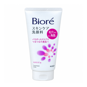 Biore Facial Wash Scrub, 130 g